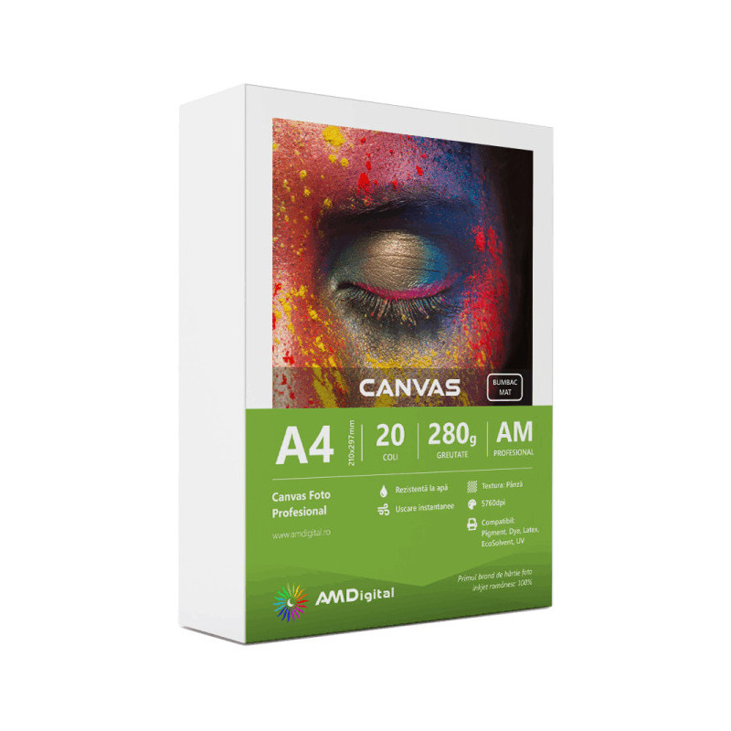 Fotografii A4 pe panza de pictura (canvas)