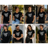 Tricou unisex, Bumbac 100%, Grafica PrintStyle "Never Give Up"